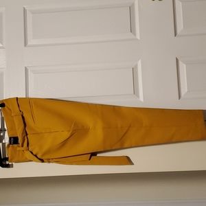 New York and Company Madie Ankle Pant in Mustard